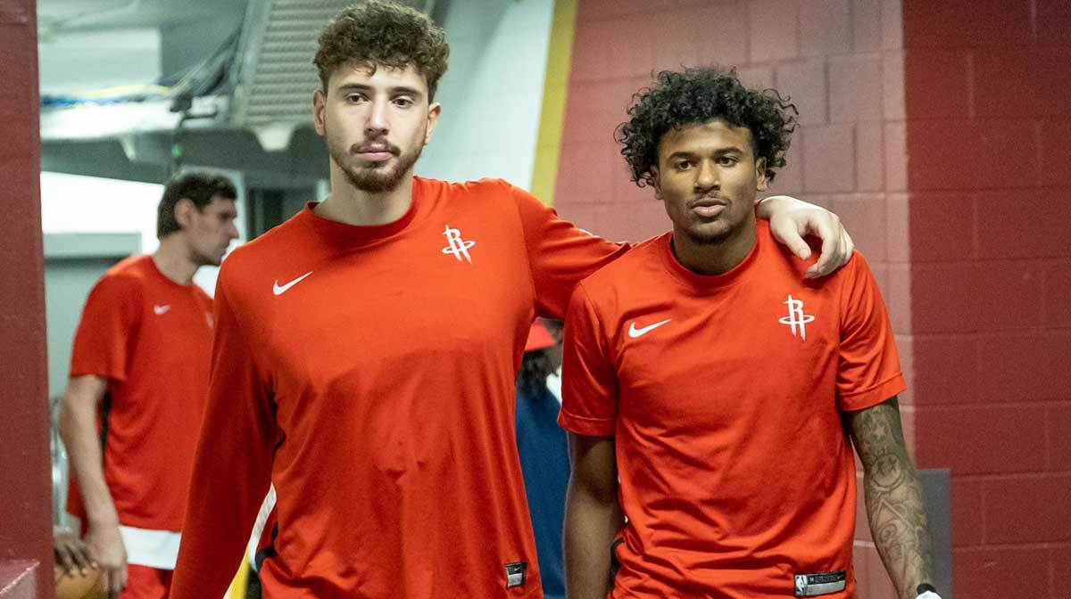 S赛赛程-好兄弟，火箭队森贡就杜兰特交易对杰伦·格林发表感受